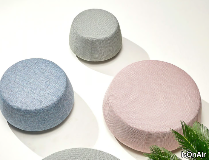 PAVÉ - Fabric pouf _ isOnAir