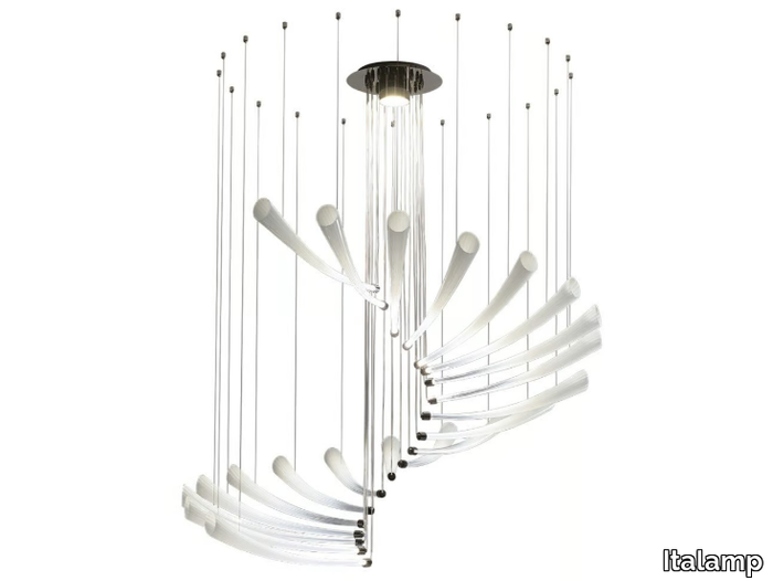 PULSA SPIRA - Glass pendant lamp _ Italamp