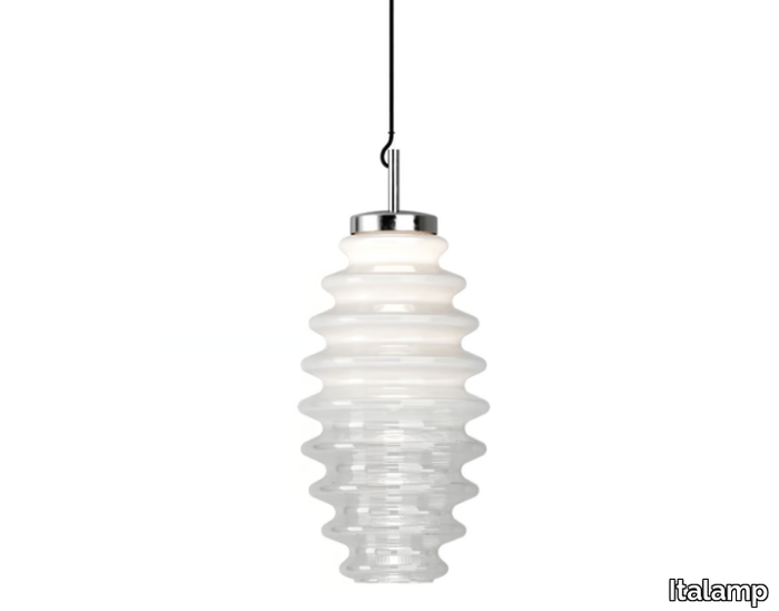 GRAND COLLIER - LED blown glass pendant lamp _ Italamp