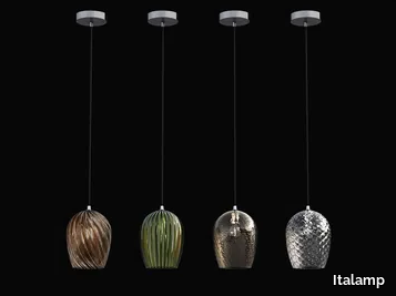 NUCE 4011/SL - Blown glass pendant lamp _ Italamp