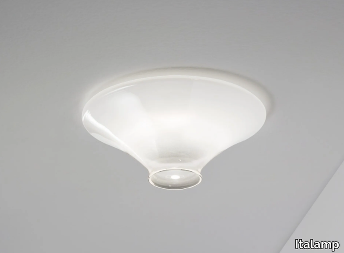 IDDA - Recessed LED round glass spotlight _ Italamp