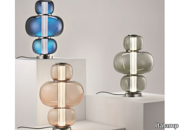 NUBE - LED Murano glass table lamp _ Italamp