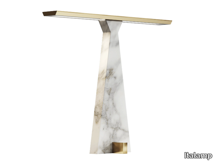 TRACCIA - LED marble table lamp _ Italamp