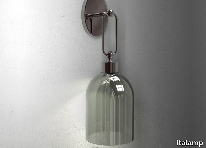 VALENTINA 4025/APG - LED blown glass wall lamp _ Italamp