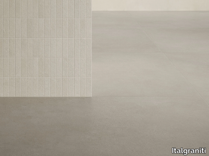 I CEMENTI TAUPE - Porcelain stoneware wall/floor tiles with concrete effect _ Italgraniti