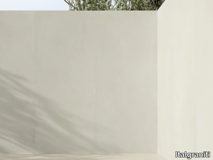 I CEMENTI WHITE - Porcelain stoneware wall/floor tiles with concrete effect _ Italgraniti