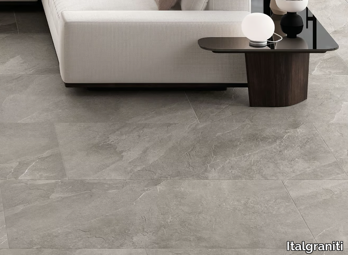 SHALE GREIGE - Porcelain stoneware wall/floor tiles with stone effect _ Italgraniti