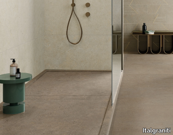 SILVER GRAIN TAUPE - Porcelain stoneware wall/floor tiles with stone effect _ Italgraniti