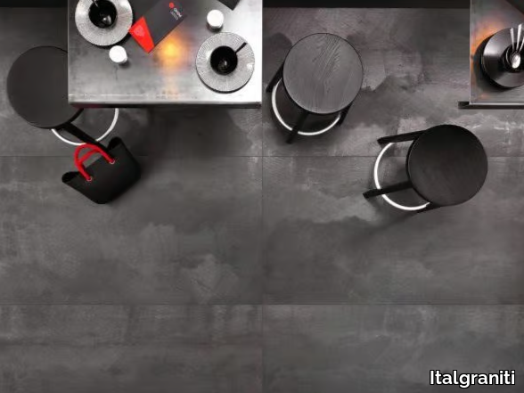 METALINE IRON - Porcelain stoneware wall/floor tiles with metal effect _ Italgraniti