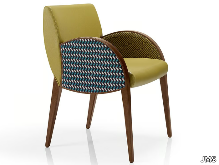 MAGEE - Fabric chair with armrests _ JMS