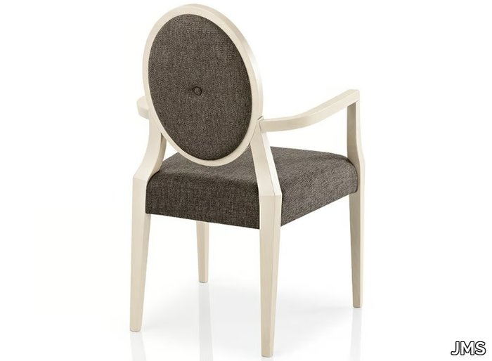 MONOLISA - Fabric chair with armrests _ JMS