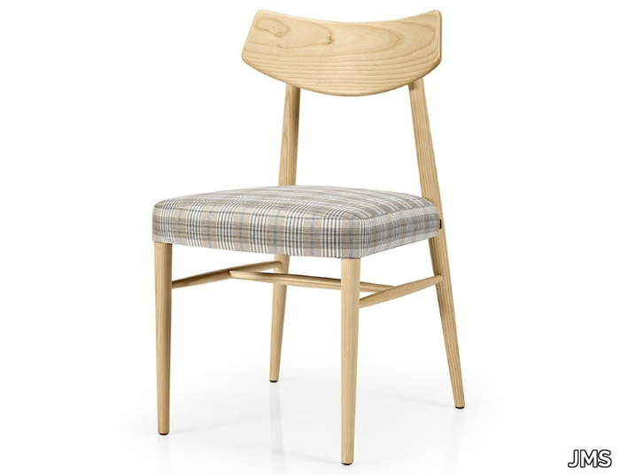 BIZU M1130UW - Upholstered wooden chair _ JMS