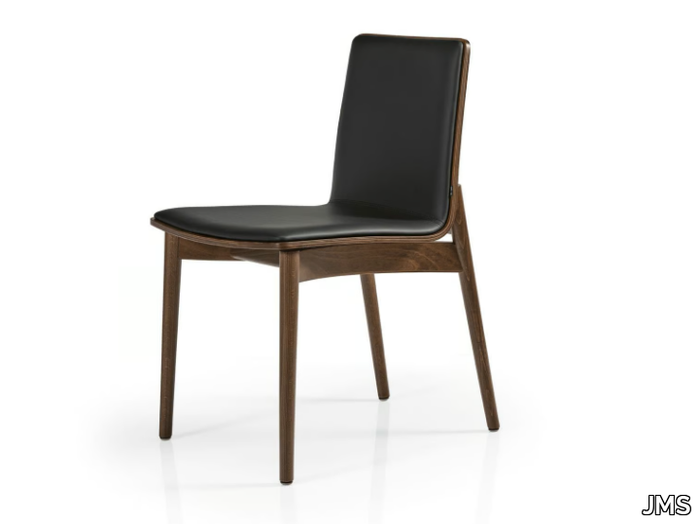 AVA M1166W - Beech chair with integrated cushion _ JMS