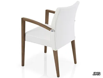 CASSIS - Stackable chair with armrests _ JMS