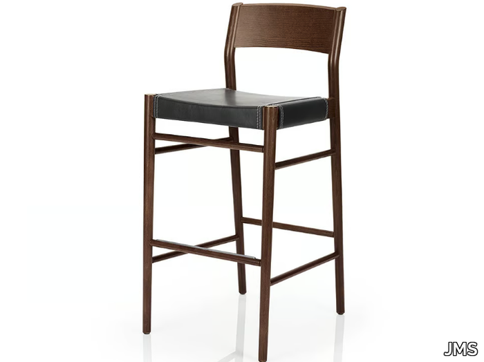 LEONOR M929 LW - Solid wood barstool _ JMS