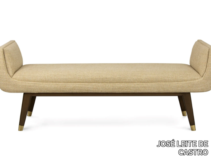 FUGI - Upholstered fabric bench _ JOSÉ LEITE DE CASTRO
