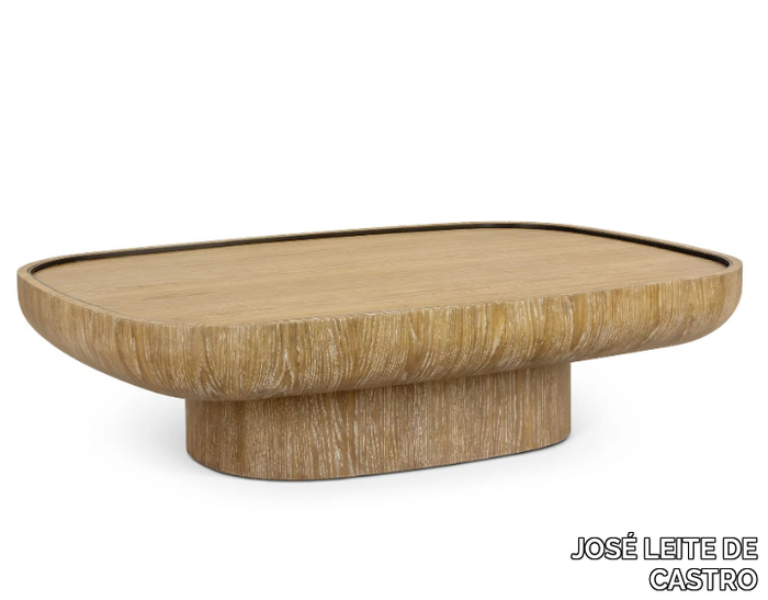 COMPORTA - Rectangular oak coffee table _ JOSÉ LEITE DE CASTRO