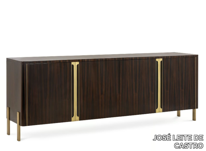 DHARMA - Ebony sideboard with doors _ JOSÉ LEITE DE CASTRO