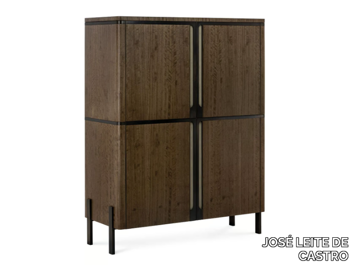 DHARMA - Eucalyptus highboard with doors _ JOSÉ LEITE DE CASTRO