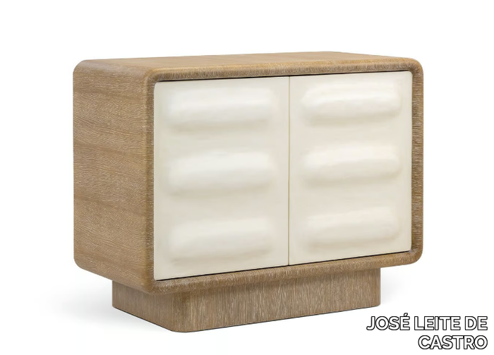 ELKIE - Oak highboard with doors _ JOSÉ LEITE DE CASTRO