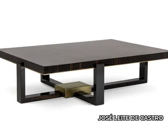 AMINA - Rectangular ebony coffee table _ JOSÉ LEITE DE CASTRO