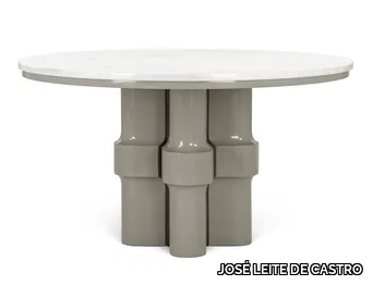 HORTENSE - Round Estremoz marble dining table _ JOSÉ LEITE DE CASTRO