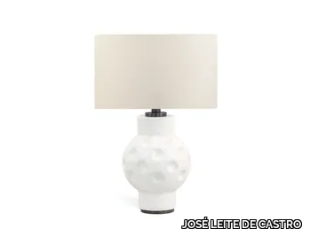 PLUNG - Plaster table lamp _ JOSÉ LEITE DE CASTRO