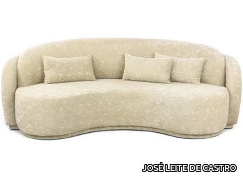 TAGARA 1 - 4 seater curved fabric sofa _ JOSÉ LEITE DE CASTRO