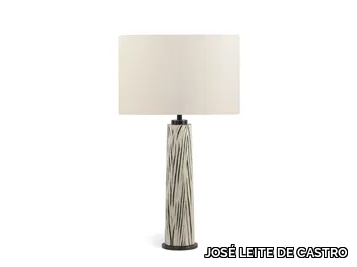 TOTEM ZEBRA - Zebrano table lamp _ JOSÉ LEITE DE CASTRO