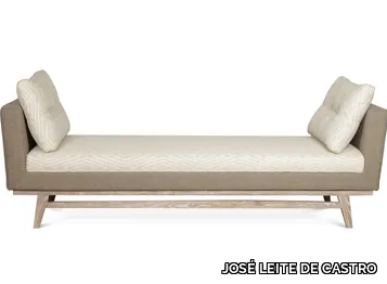 BISEL - Upholstered fabric bench _ JOSÉ LEITE DE CASTRO