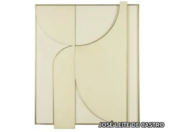 TOPAZ 14304067 - Plaster and brass decorative panel _ JOSÉ LEITE DE CASTRO