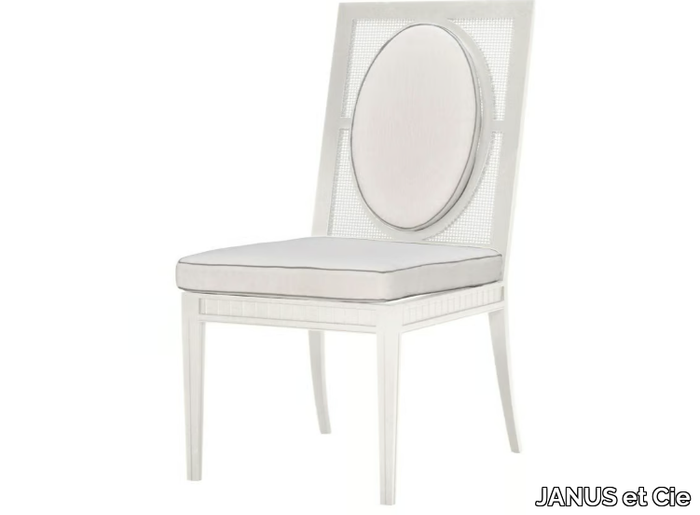 SAVANNAH - Powder coated aluminium chair _ JANUS et Cie