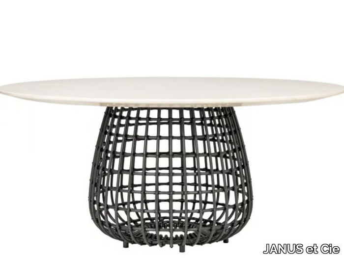 VINO - Round dining table _ JANUS et Cie