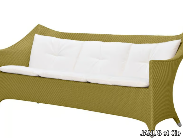 AMARI - 3 seater JanusFiber® garden sofa _ JANUS et Cie