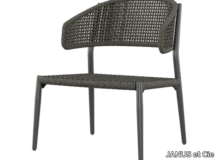 RONDO - Aluminium garden armchair _ JANUS et Cie