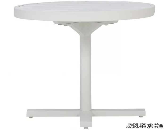 DUO - Round garden side table _ JANUS et Cie