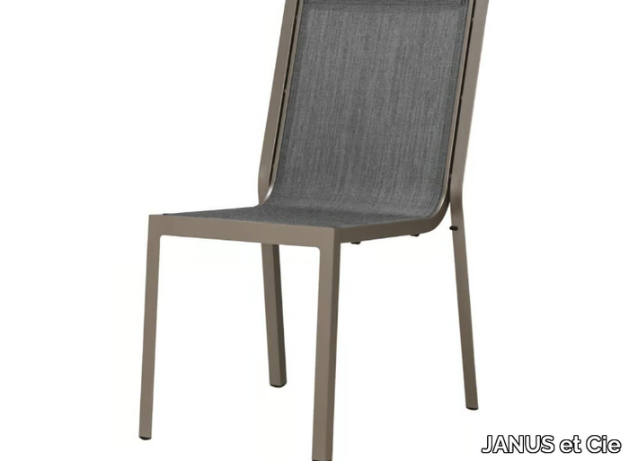 TRIG - Stackable garden chair _ JANUS et Cie