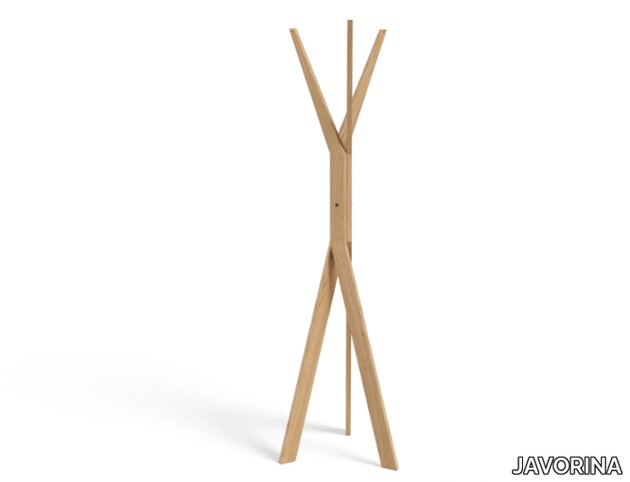 FORCONE - Wooden coat stand _ JAVORINA