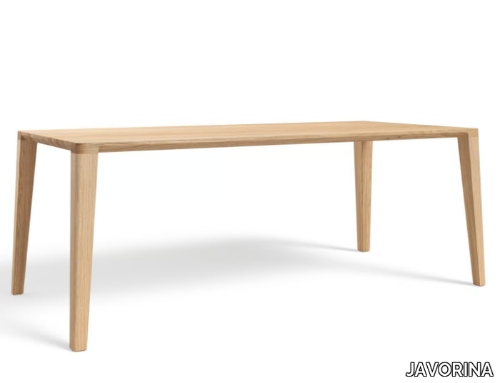 KA 200 - Rectangular wooden dining table _ JAVORINA