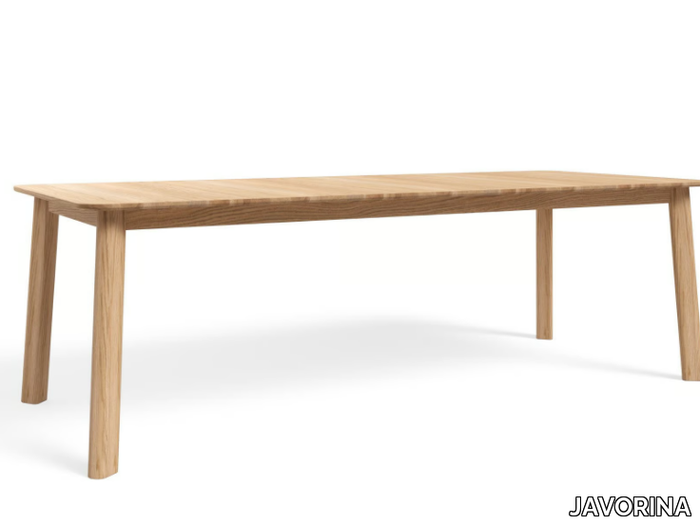 MENU 240 - Rectangular wooden dining table _ JAVORINA