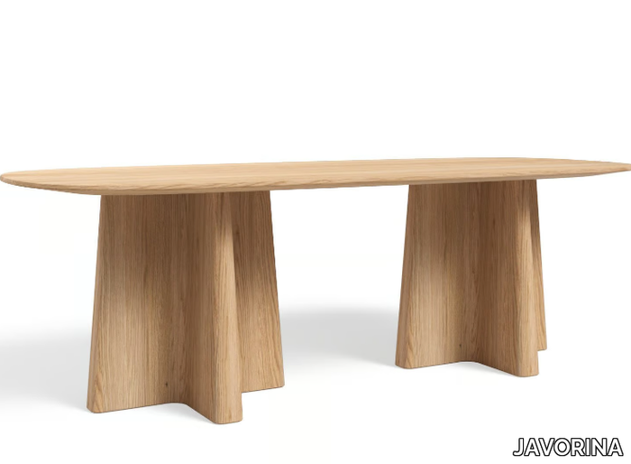 XX 240 - Rectangular wooden dining table _ JAVORINA