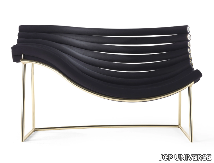 AMEDEA - Metal armchair and elastic fabric covering _ JCP UNIVERSE