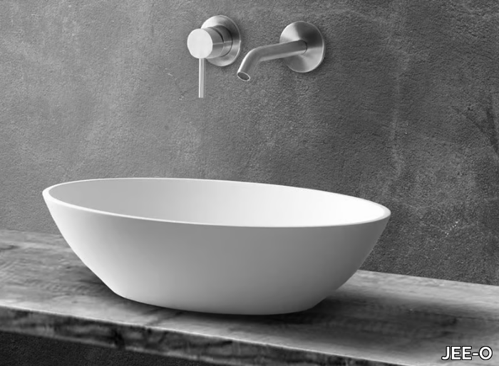 LONDON - Countertop oval washbasin _ JEE-O