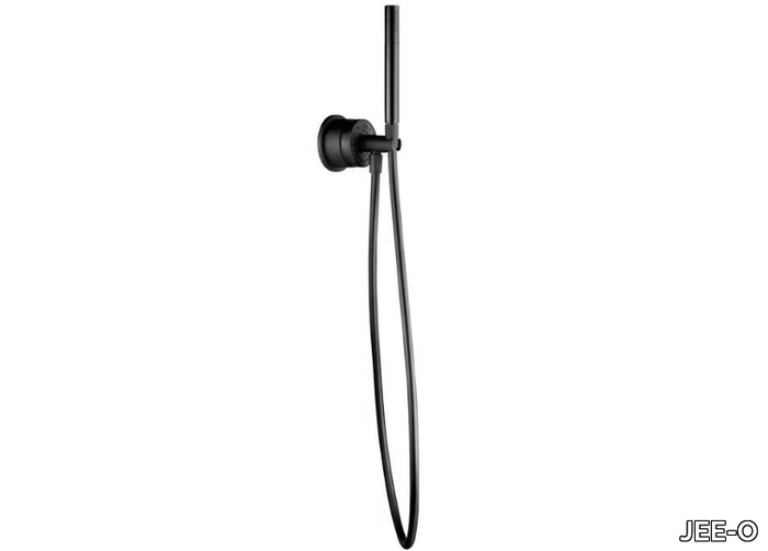 SOHO WALL HAND SHOWER - Wall-mounted steel handshower with hose with bracket _ JEE-O