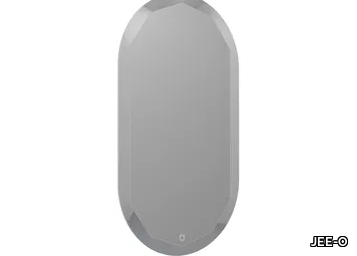 BLOOM MIRROR 45 - Oval bathroom mirror with integrated lighting _ JEE-O