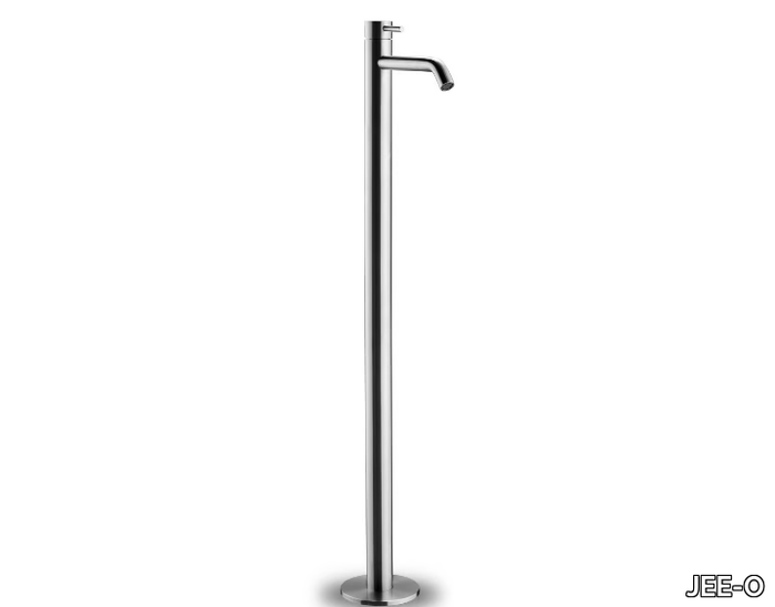 SLIMLINE BASIN MIXER FLOOR - Floor standing stainless steel washbasin mixer _ JEE-O