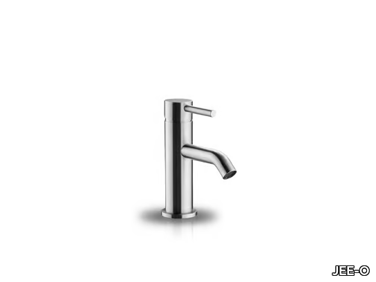 SLIMLINE PILLAR TAB - Countertop stainless steel washbasin mixer with pop up waste _ JEE-O