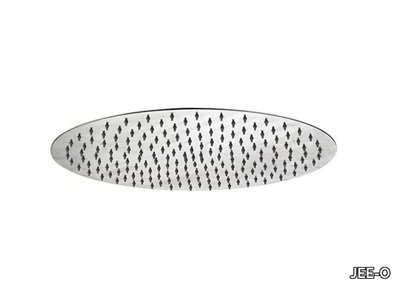 SLIMLINE SHOWER HEAD LARGE - Round stainless steel overhead shower _ JEE-O