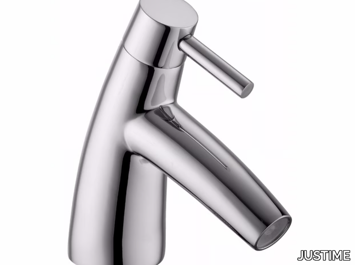 TAI CHI - Countertop single handle 1 hole chromed brass washbasin mixer _ JUSTIME