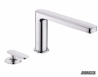 CHARMING PLUS - 2 hole single handle chromed brass bathtub mixer _ JUSTIME